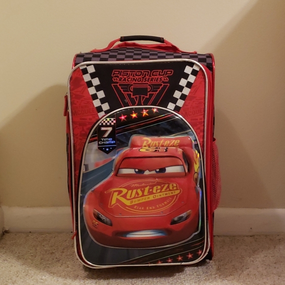cars rolling suitcase